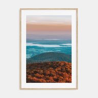 Northern Virginia Photo Color Poster