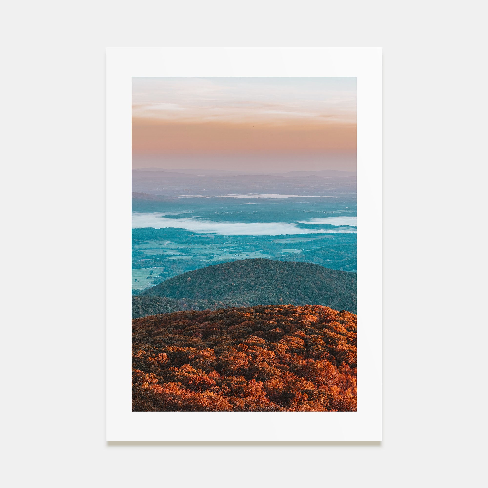 Northern Virginia Photo Color Poster