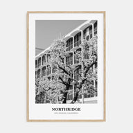 Northridge Portrait B&W Poster