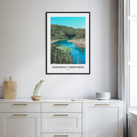 Northwest Territories Portrait Color Poster