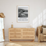 Northwest Territories Travel B&W Poster