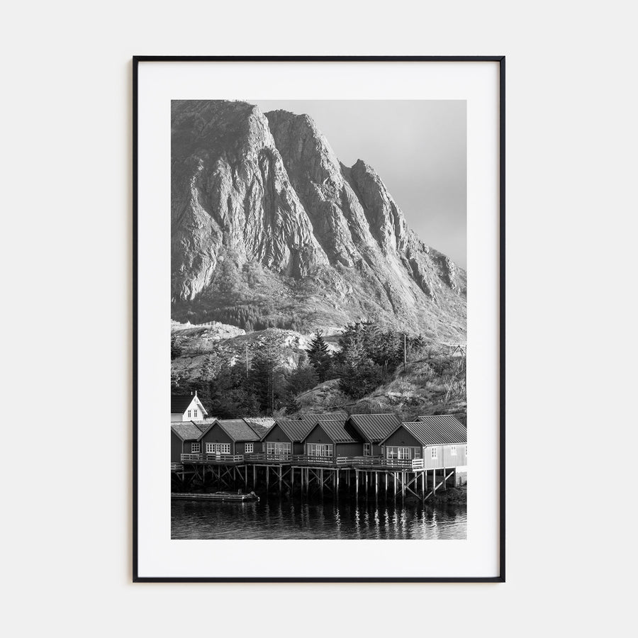 Norway Photo B&W Poster
