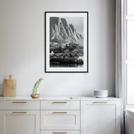 Norway Photo B&W Poster