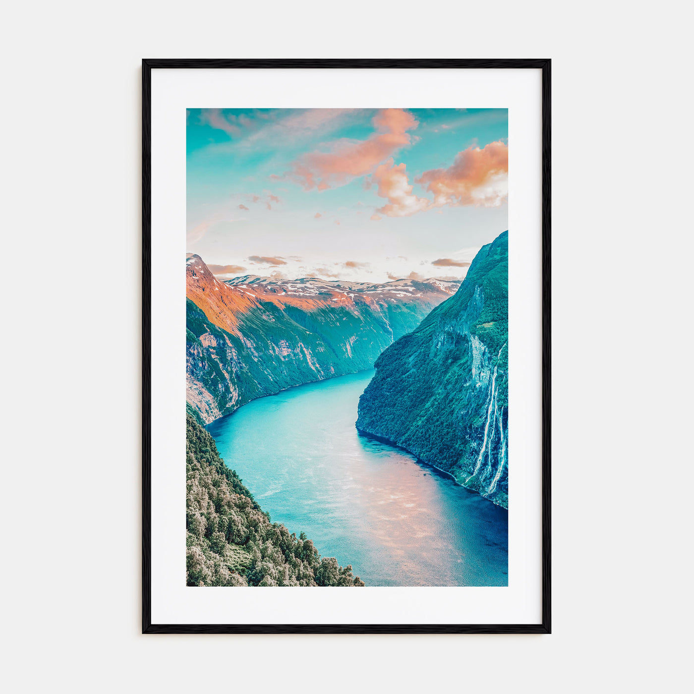 Norway Photo Color Poster