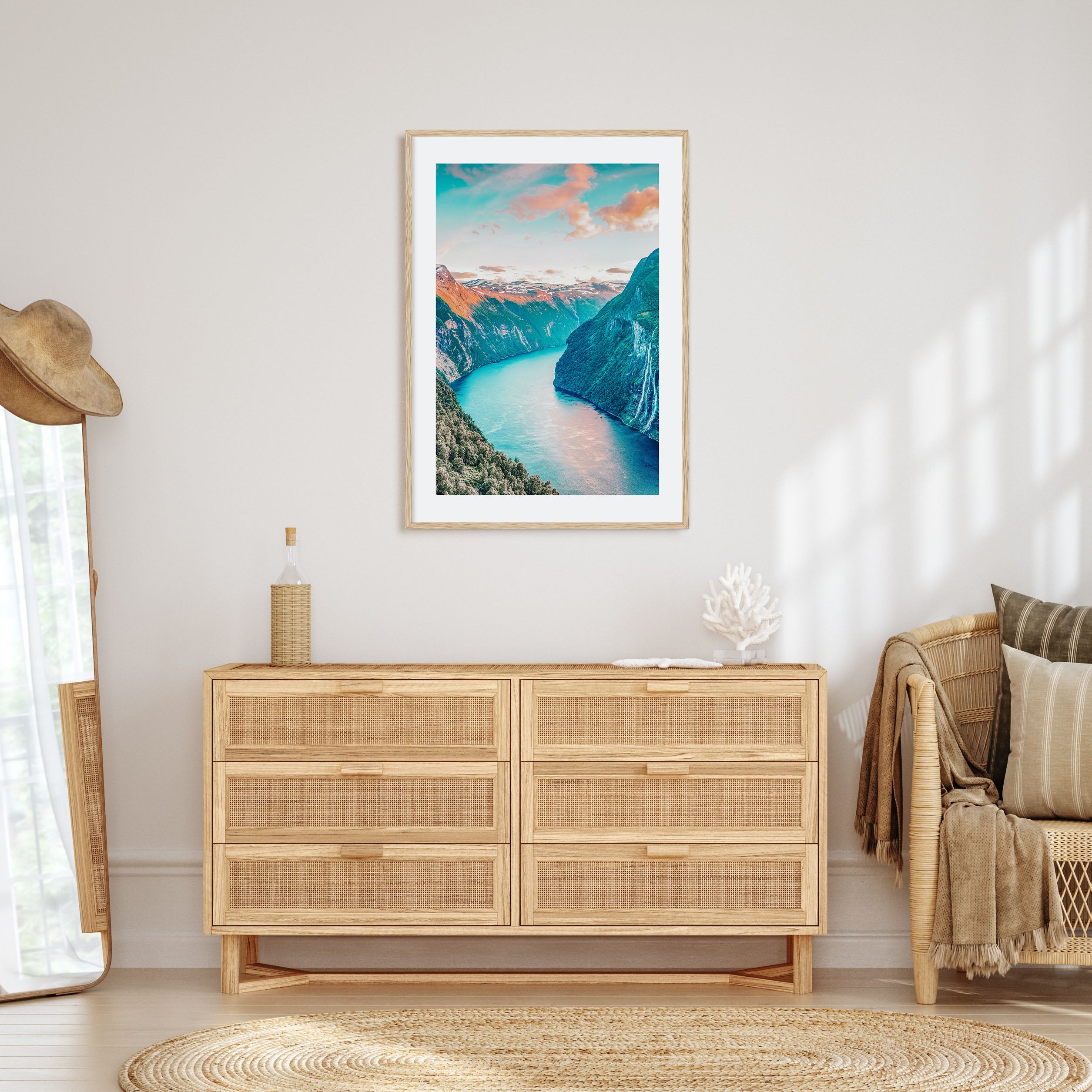 Norway Photo Color Poster