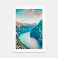 Norway Photo Color Poster