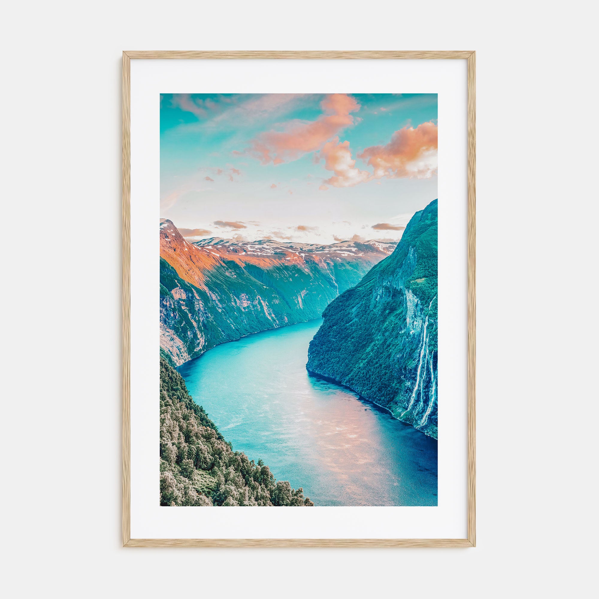 Norway Photo Color Poster