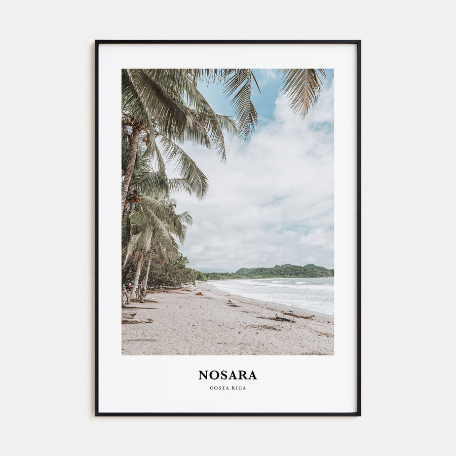 Nosara Portrait Color Poster