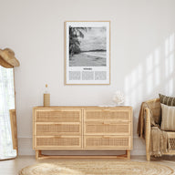 Nosara Travel B&W Poster