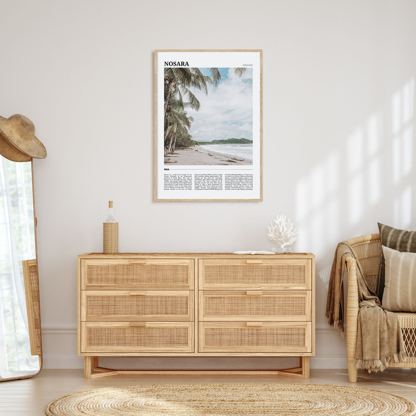 Nosara Travel Color Poster