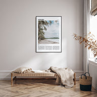 Nosara Travel Color Poster