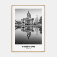 Nottingham Portrait B&W Poster