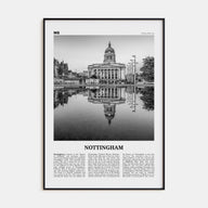 Nottingham Travel B&W Poster