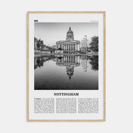 Nottingham Travel B&W Poster