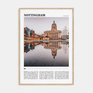 Nottingham Travel Color Poster
