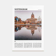 Nottingham Travel Color Poster