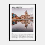 Nottingham Travel Color Poster