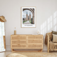 Nottinghamshire Portrait Color Poster