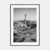 Nova Scotia Photo B&W Poster