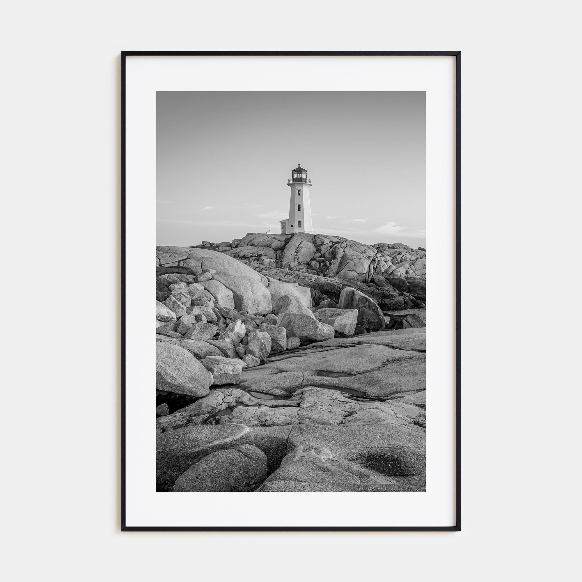 Nova Scotia Photo B&W Poster