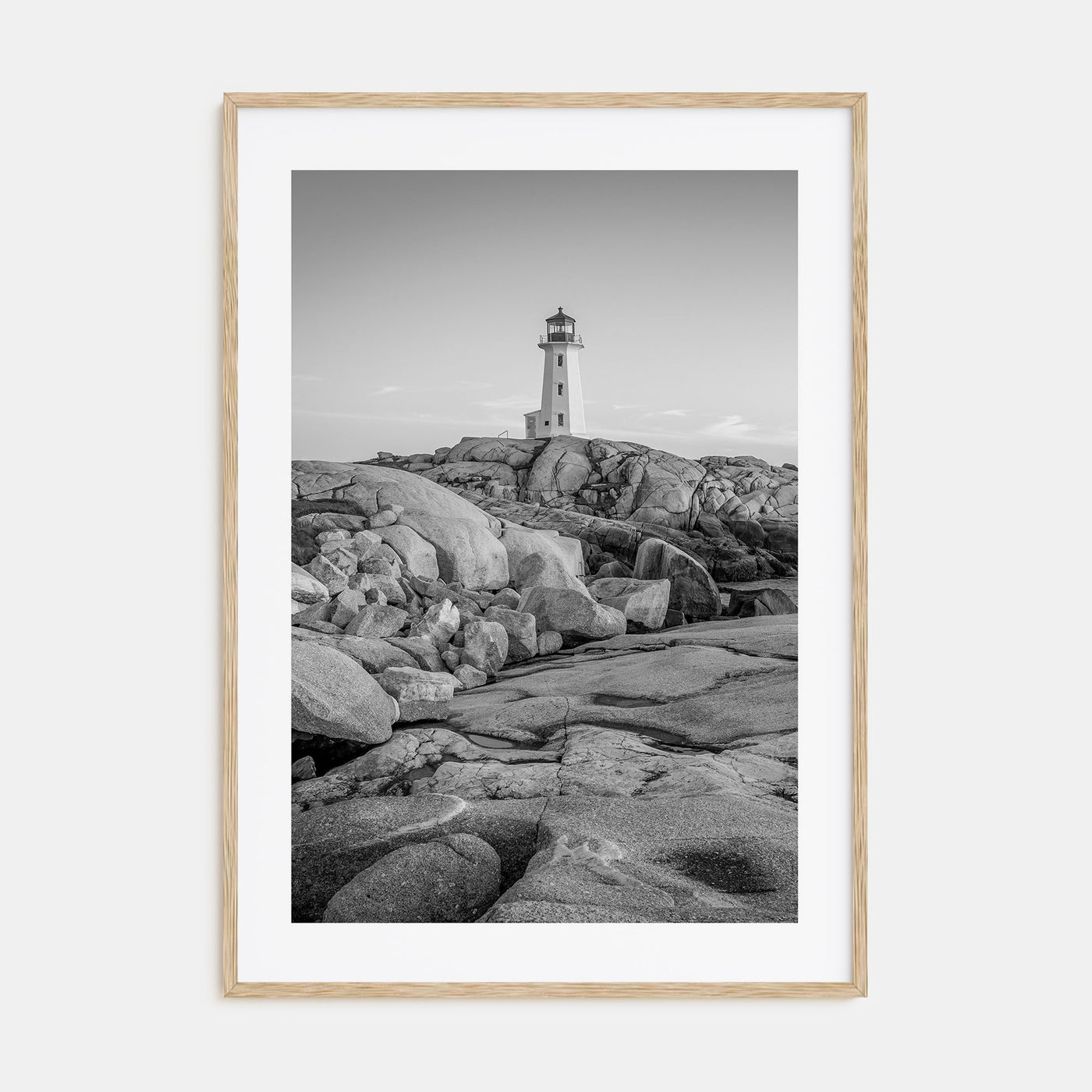 Nova Scotia Photo B&W Poster