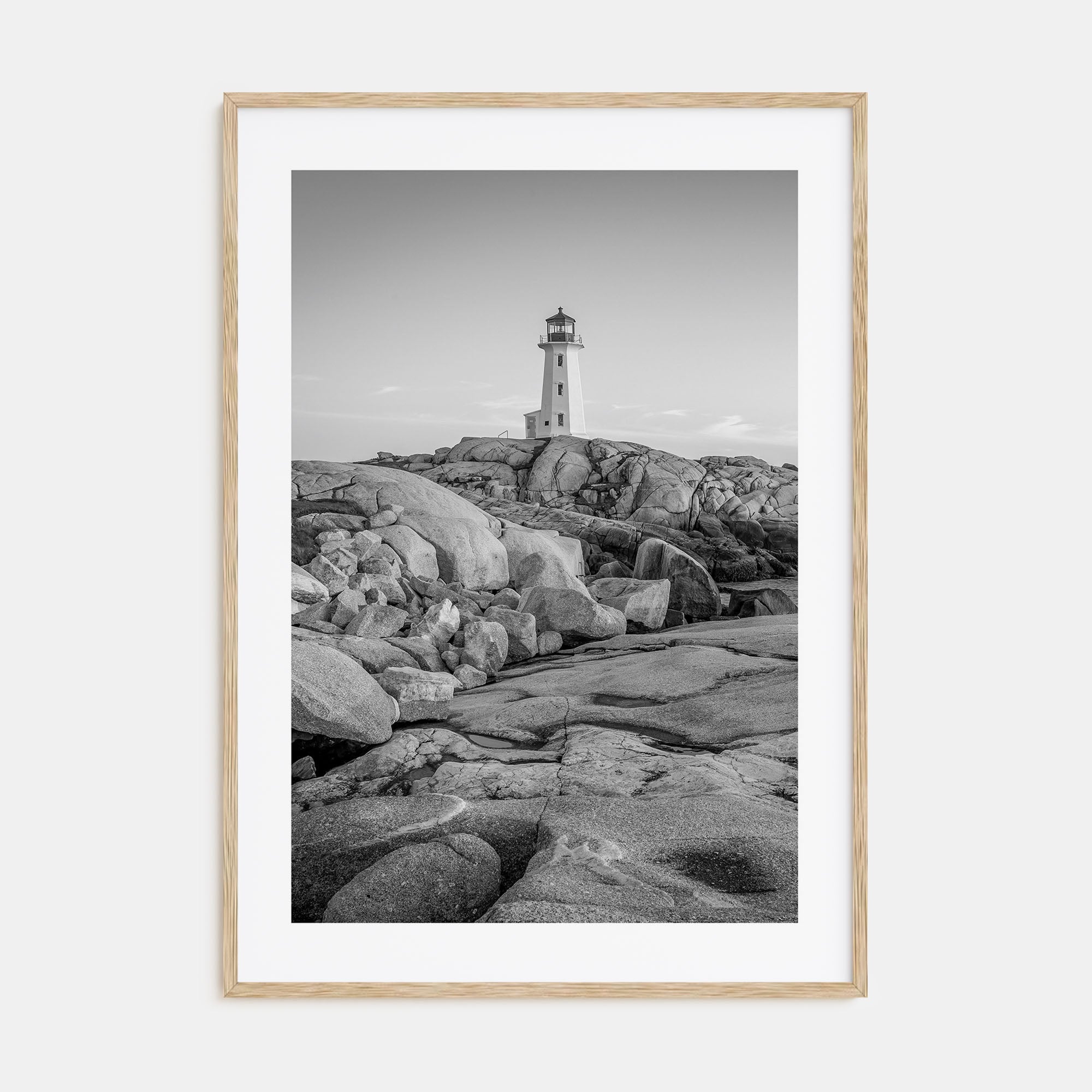 Nova Scotia Photo B&W Poster