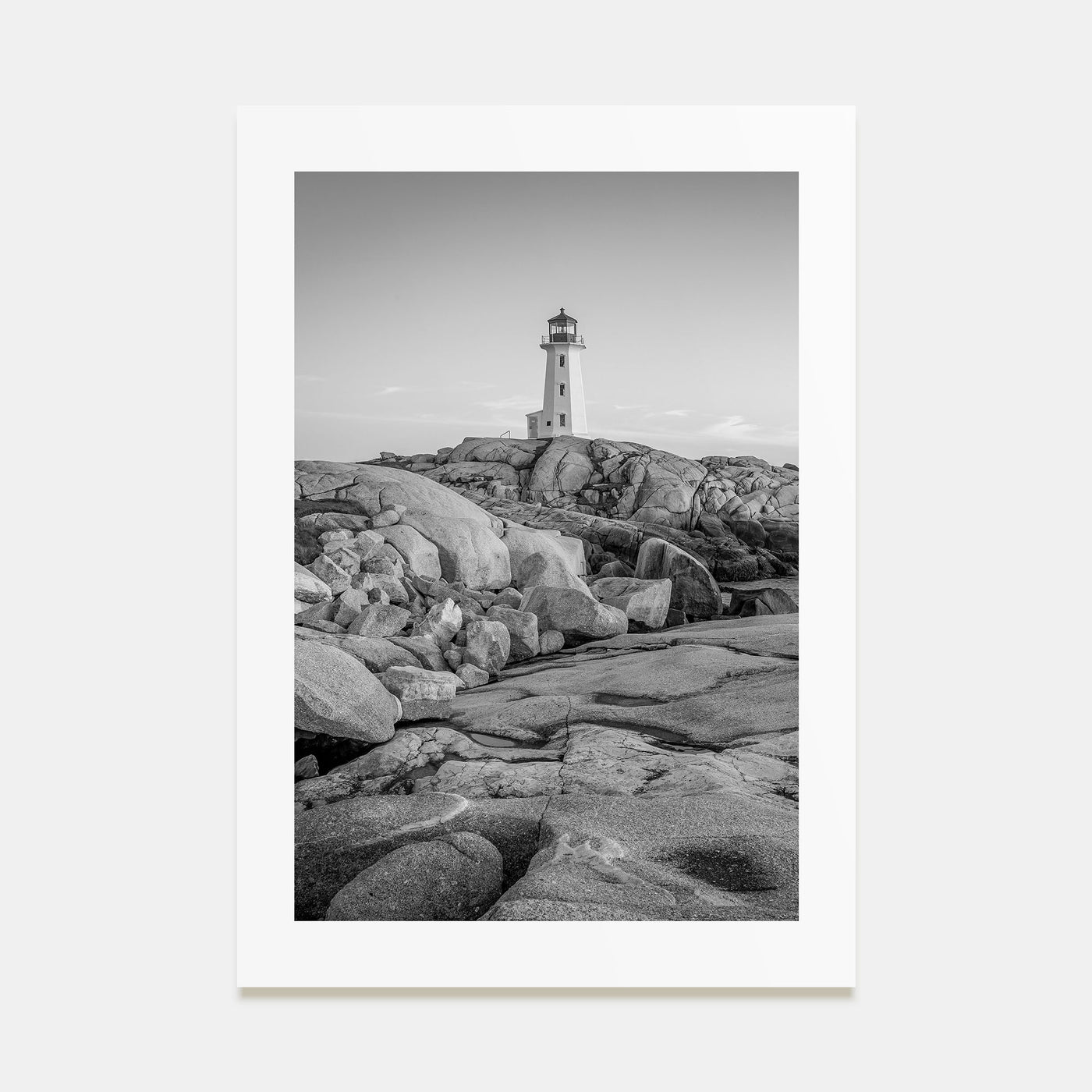Nova Scotia Photo B&W Poster
