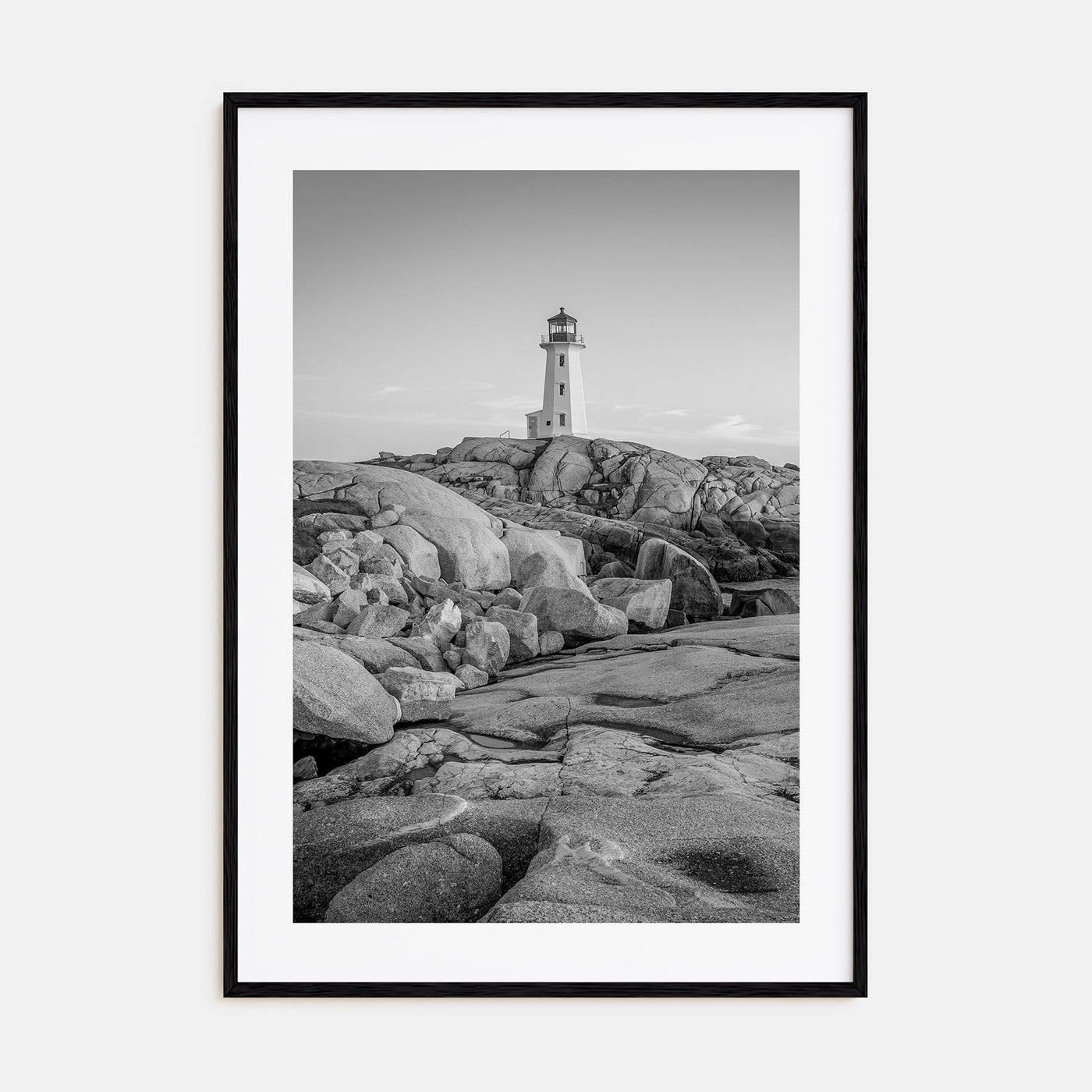 Nova Scotia Photo B&W Poster