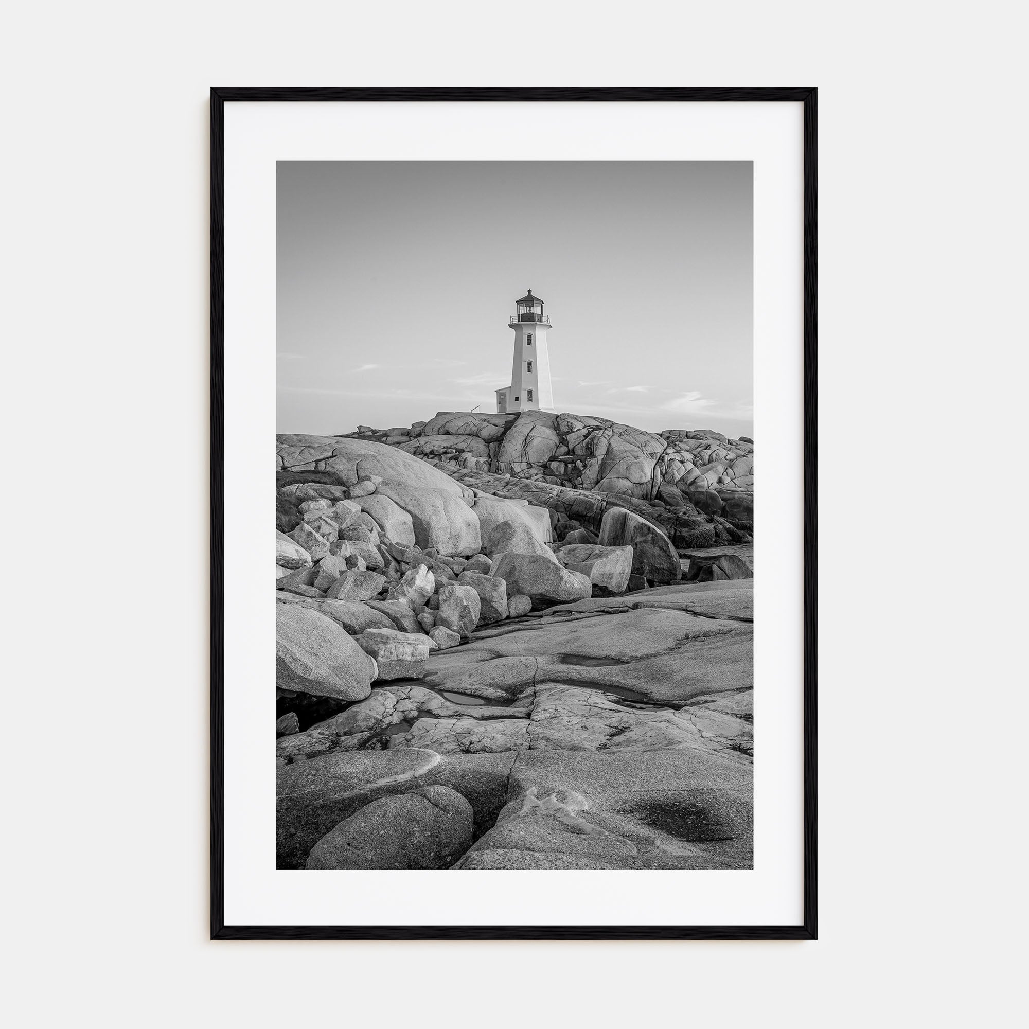 Nova Scotia Photo B&W Poster