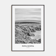 Nova Scotia Portrait B&W Poster