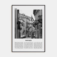 Novara Travel B&W Poster