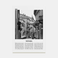 Novara Travel B&W Poster