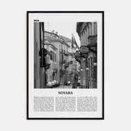 Novara Travel B&W Poster