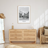 Novi Sad Portrait B&W Poster