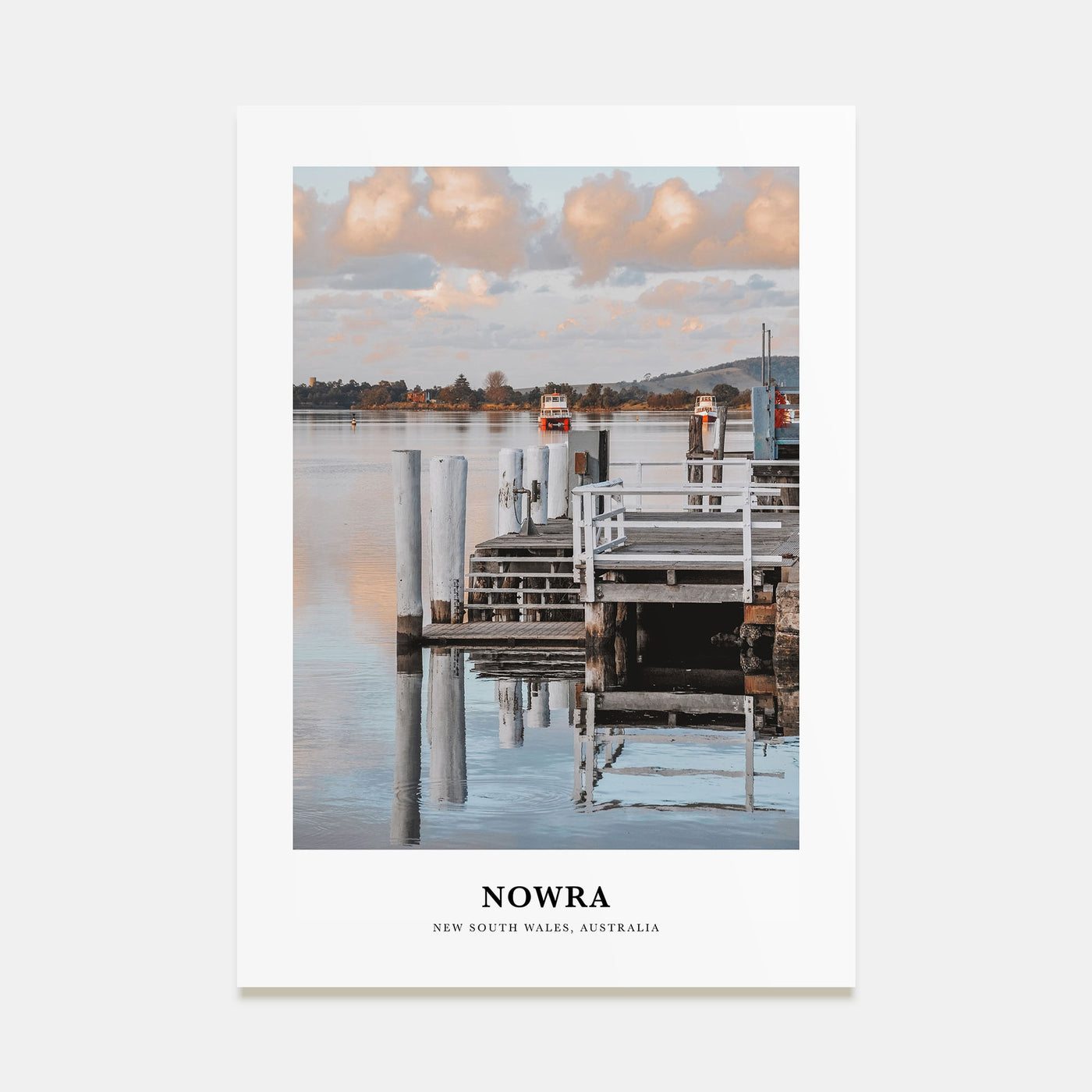 Nowra Portrait Color Poster