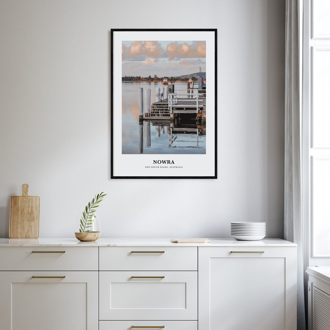 Nowra Portrait Color Poster