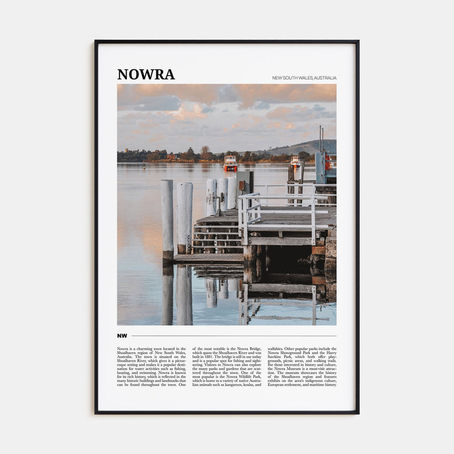 Nowra Travel Color Poster