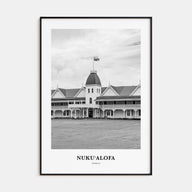 Nuku'alofa Portrait B&W Poster