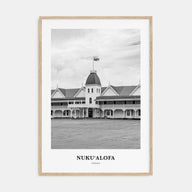 Nuku'alofa Portrait B&W Poster