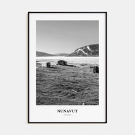 Nunavut Portrait B&W Poster