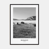 Nunavut Portrait B&W Poster