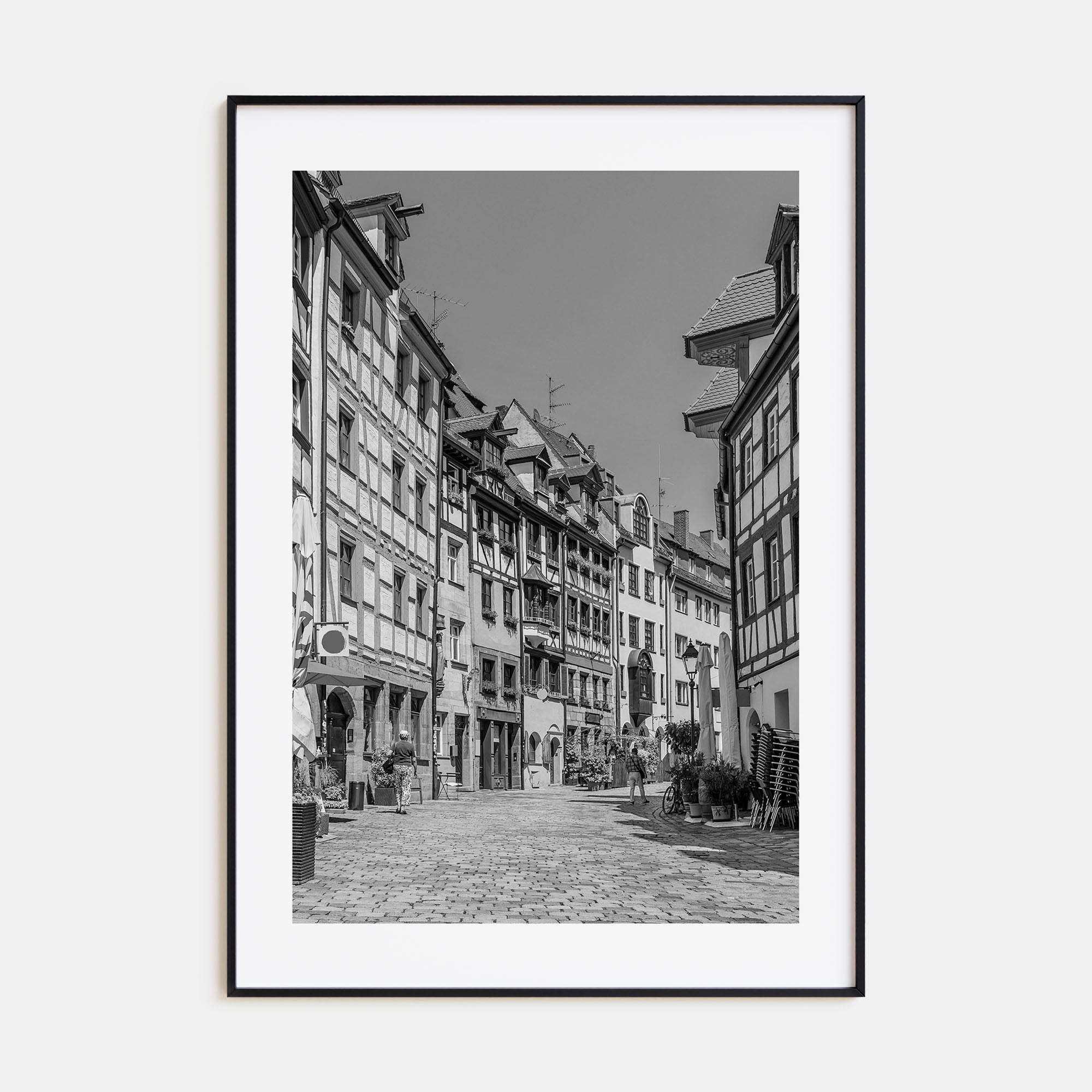 Nuremberg Photo B&W Poster