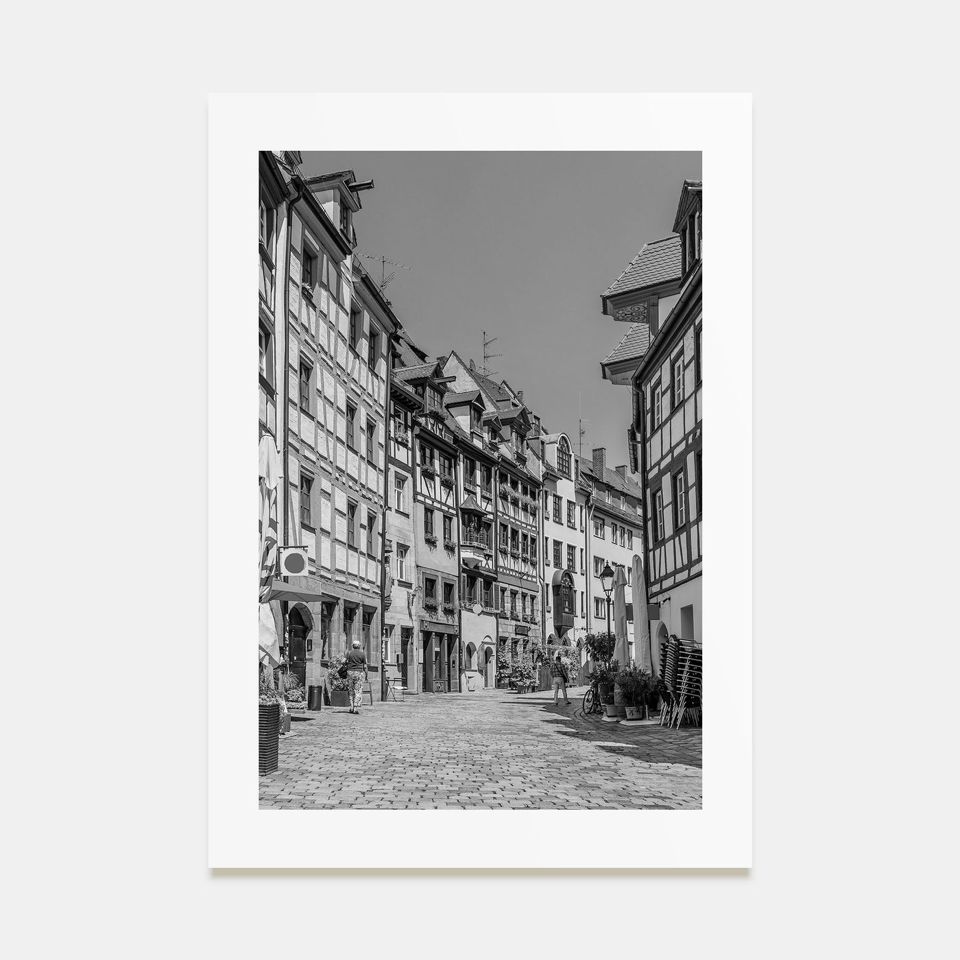Nuremberg Photo B&W Poster