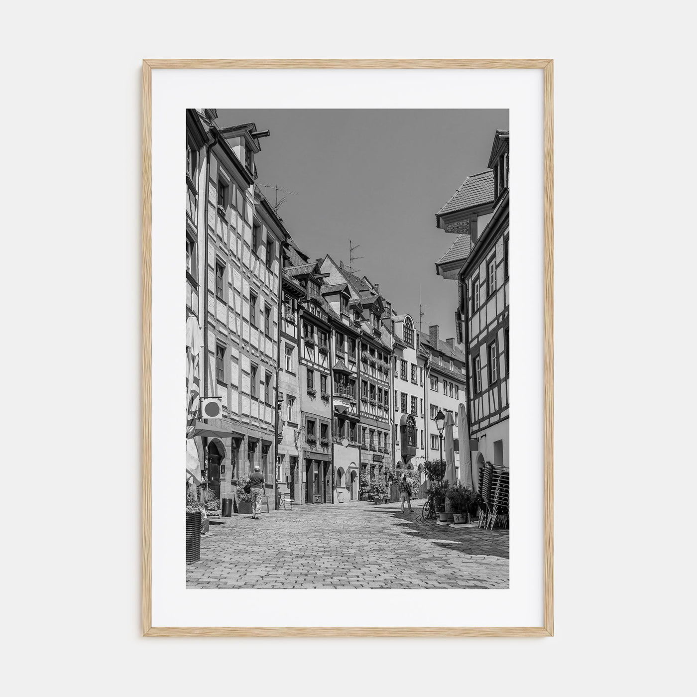 Nuremberg Photo B&W Poster
