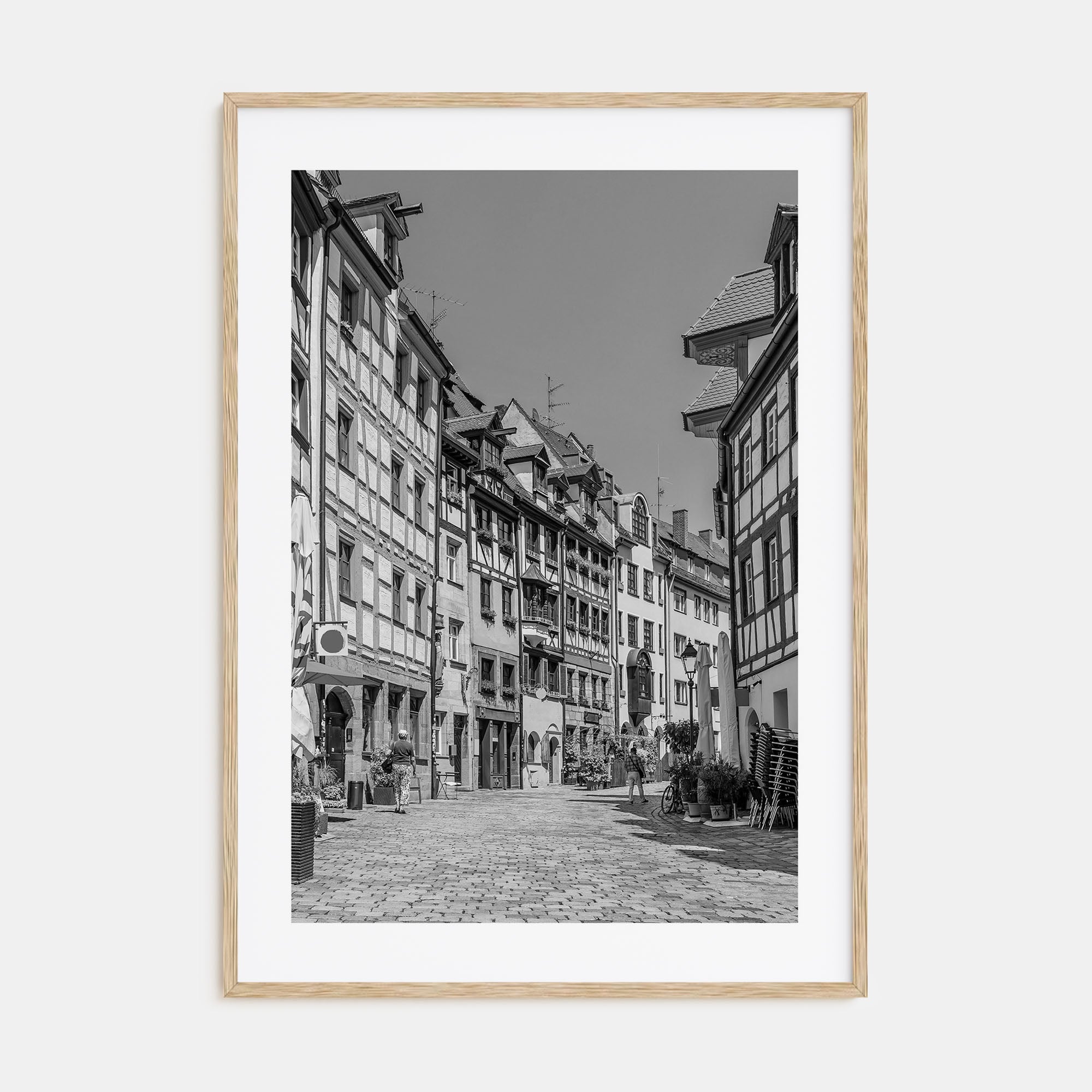 Nuremberg Photo B&W Poster