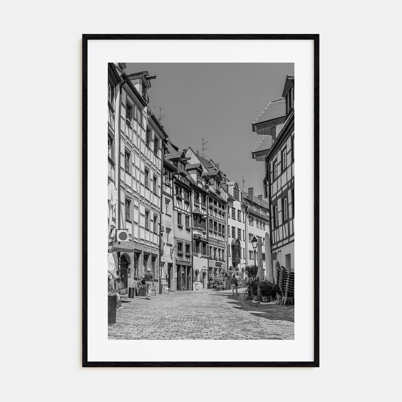 Nuremberg Photo B&W Poster
