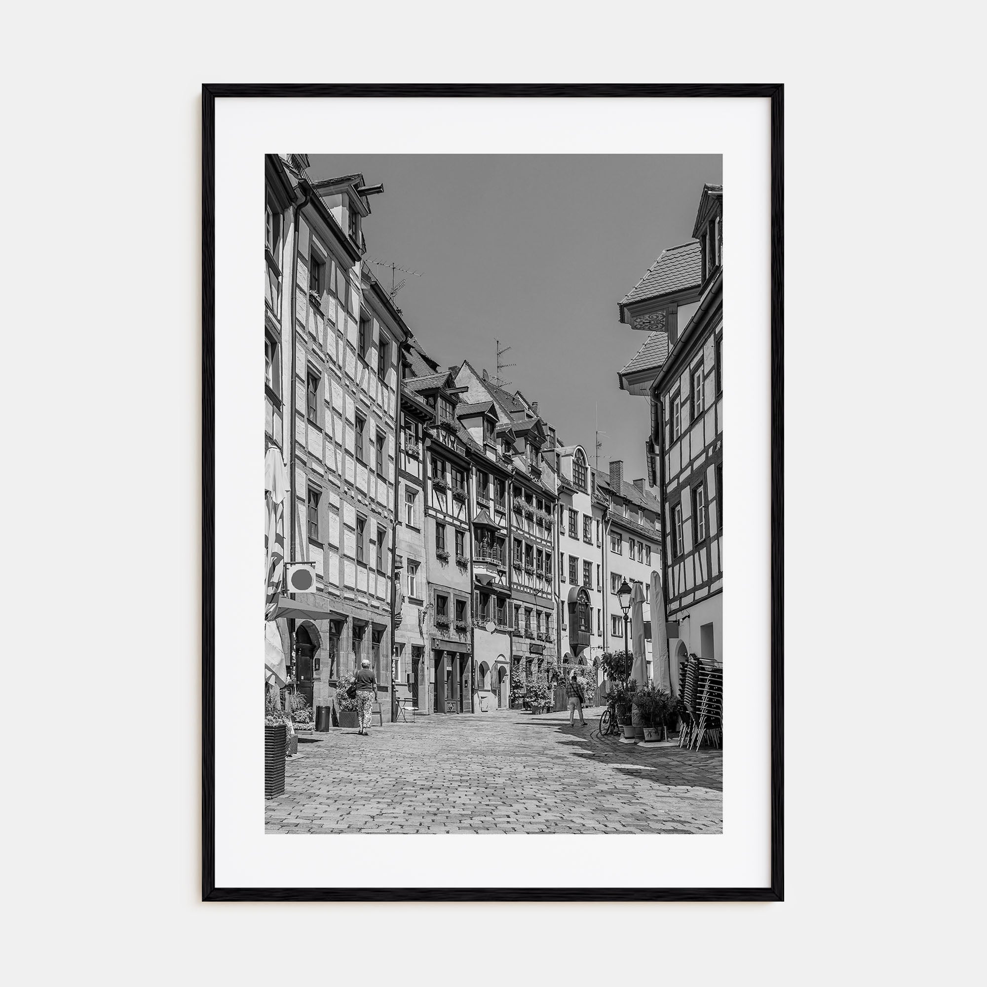Nuremberg Photo B&W Poster