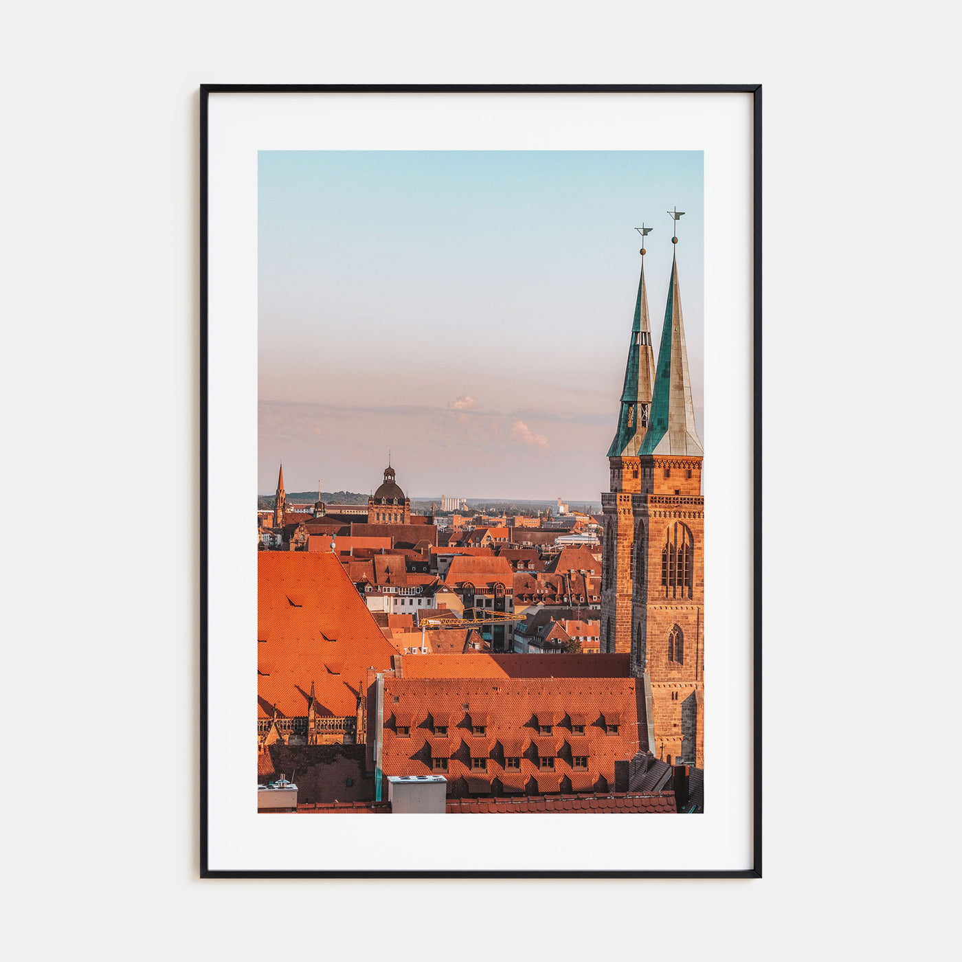 Nuremberg Photo Color Poster