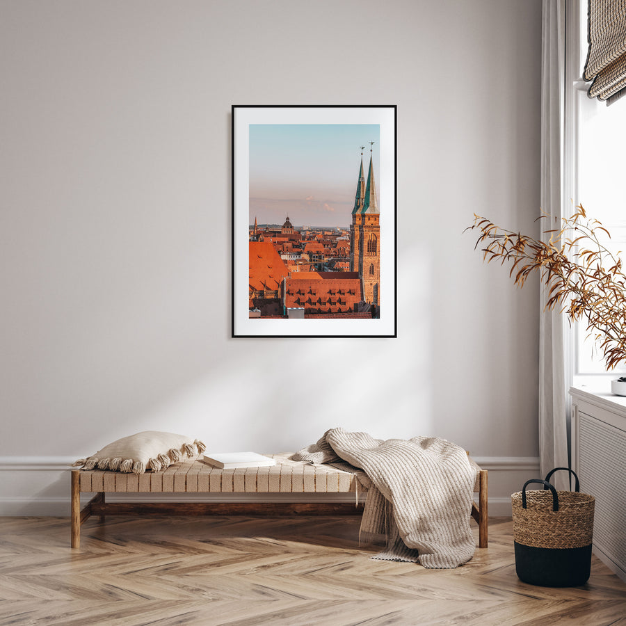 Nuremberg Photo Color Poster