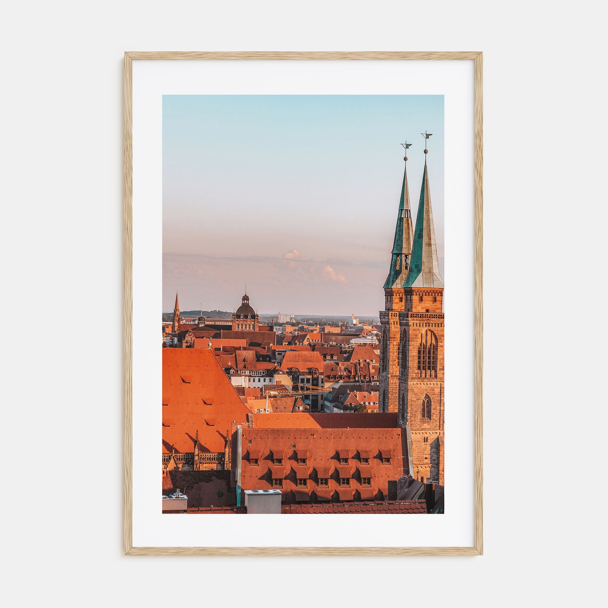 Nuremberg Photo Color Poster
